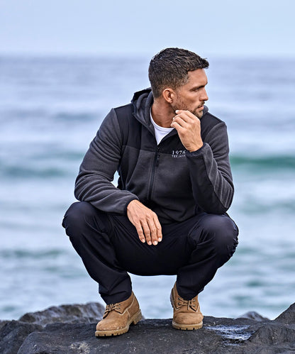 Mountain hooded fleece - New Wave Society