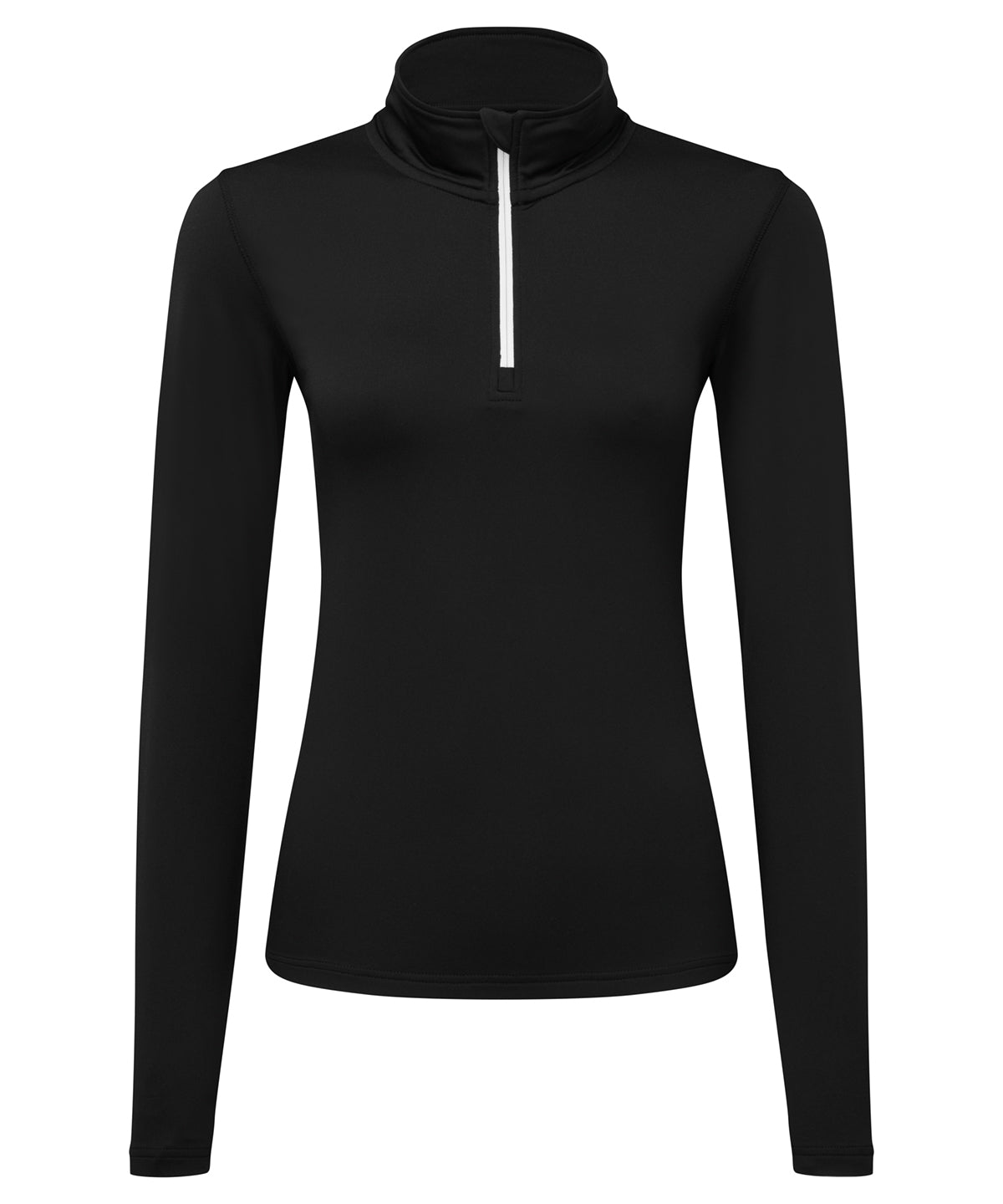 Women’s TriDri® recycled long sleeve brushed back ¼ zip top - New Wave Society
