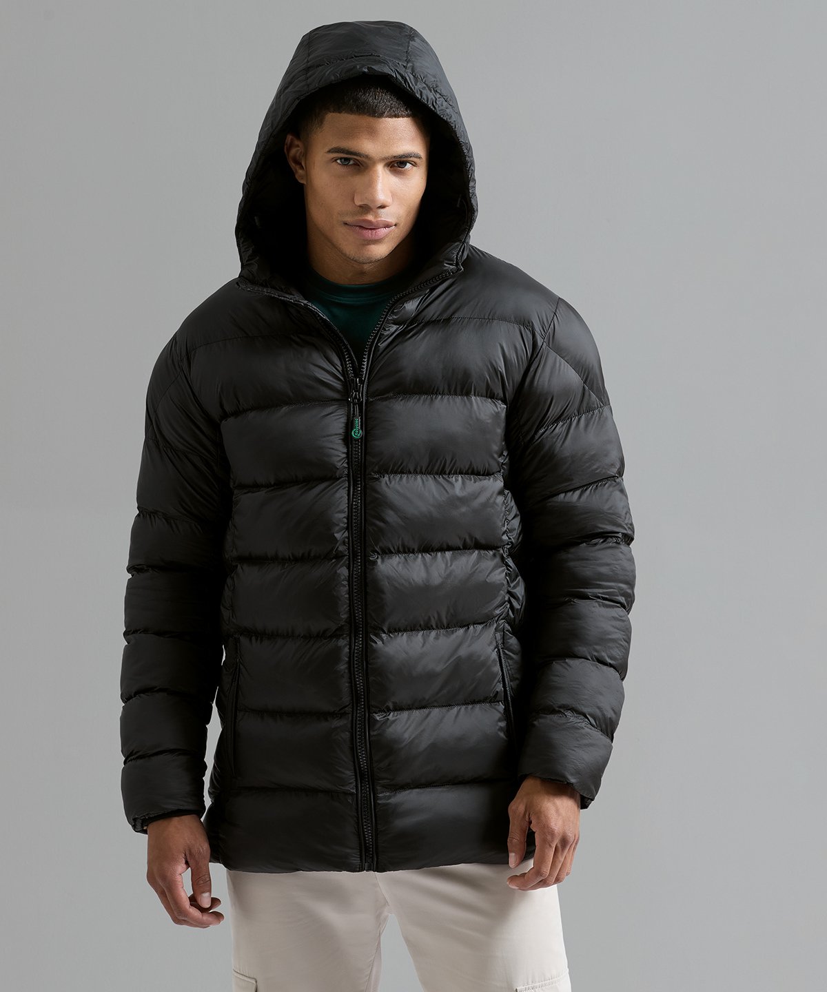 Solitude recycled hooded jacket - New Wave Society