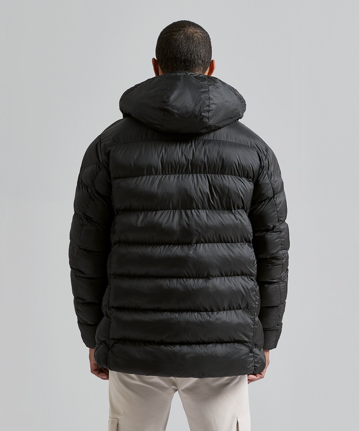 Solitude recycled hooded jacket - New Wave Society