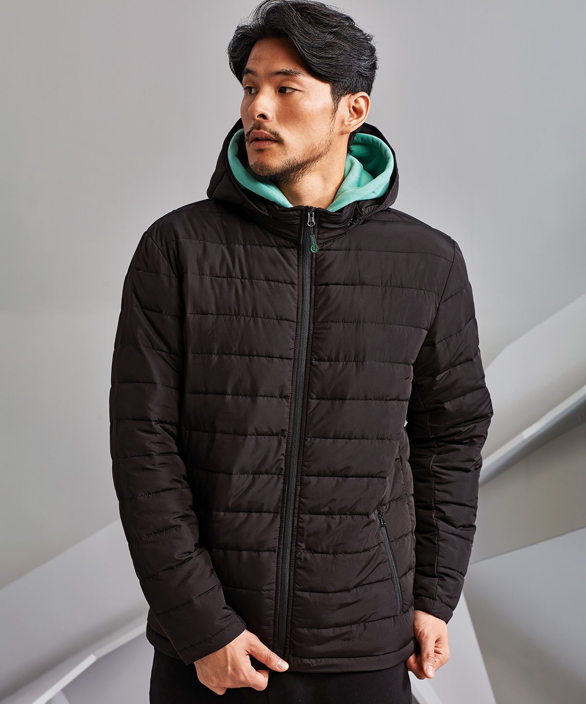 Delmont recycled padded jacket - New Wave Society